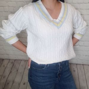 Vintage V-neck sweater
